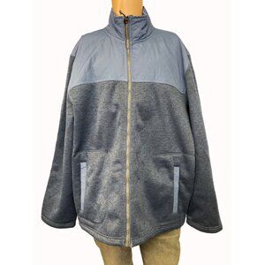 St Johns Bay Men's Blue Waterproof, Windbreaker Jacket/Coat Size XXL SKU 5745